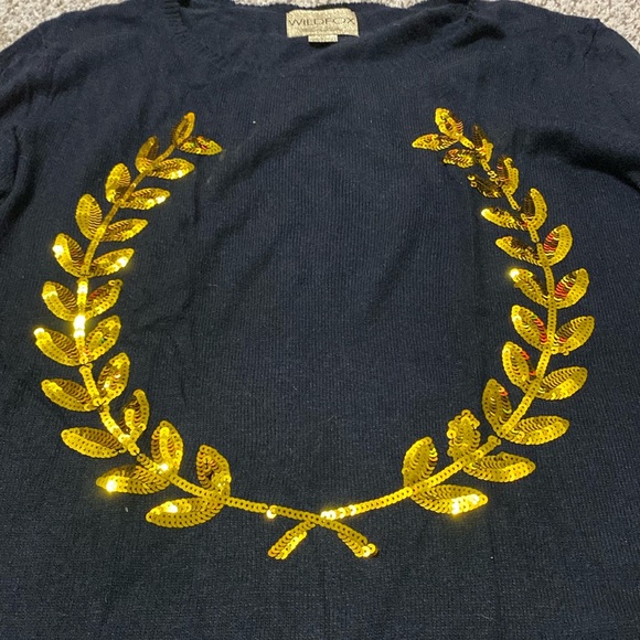 WildFox white label black sweater - Picture 3 of 5